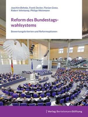 cover image of Reform des Bundestagswahlsystems